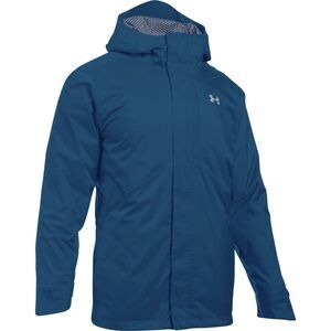 NWT Under Armour Men's Ua Coldgear Reactor 3-in-1 Jacket, Heron/overcast Gray, M